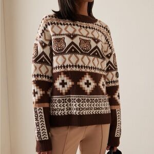 Bogner Julika wool knit ski sweater